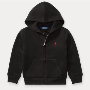 Polo Ralph Lauren Black Full-Zip Hoodie size 4